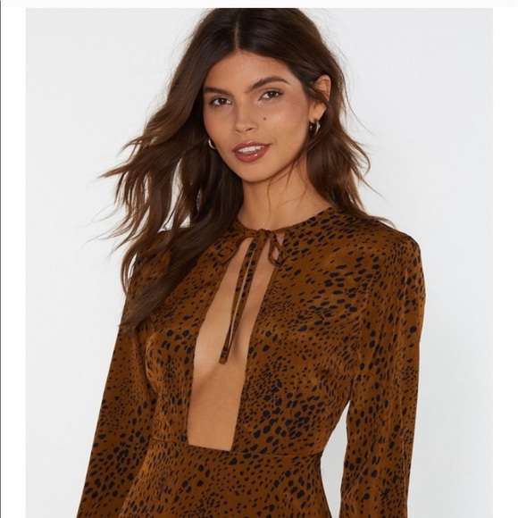 NWOT Wild Wild Life Cheetah Dress - Picture 3 of 5